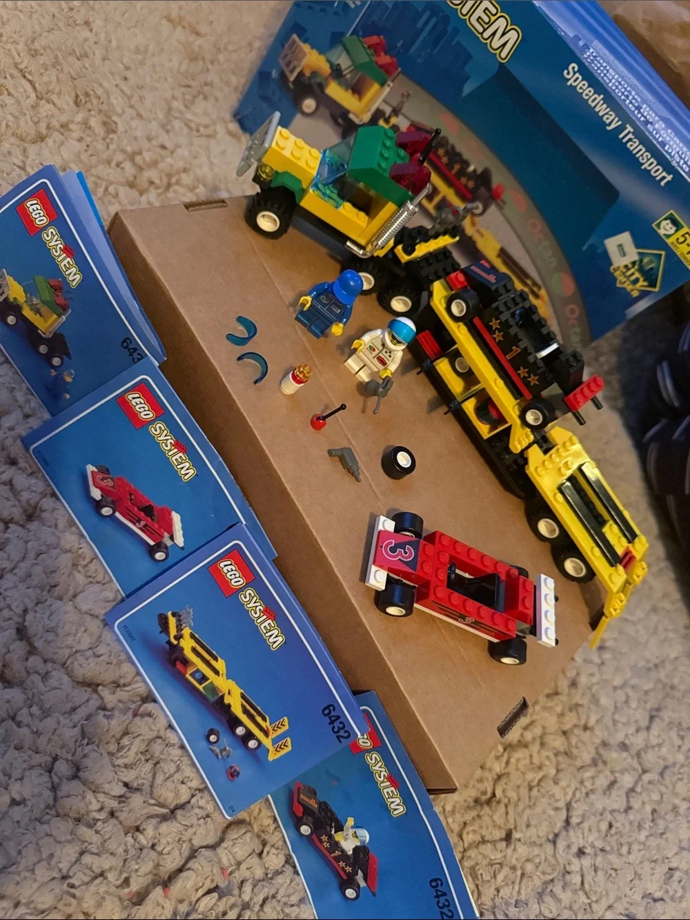 Lego Town 6432 Speedway Transport  New Sealed RARE Racers Trucks COMPLETE